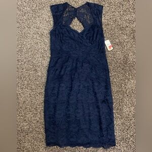 “One by Eight” Lace Bandage Dress